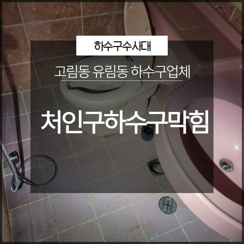 처인구하수구막힘 고림동 유림동 하수구업체 찾으시나요?