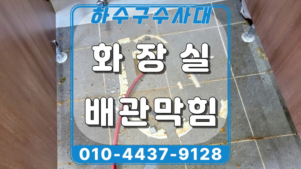 화성시 화장실 변기역류, 우정읍 오수관 동파막힘으로 물이 올라와요